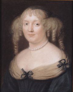 Portrait de Marie de Rabutin-Chantal (1626-96) Marquise de Sévigné, vers 1670